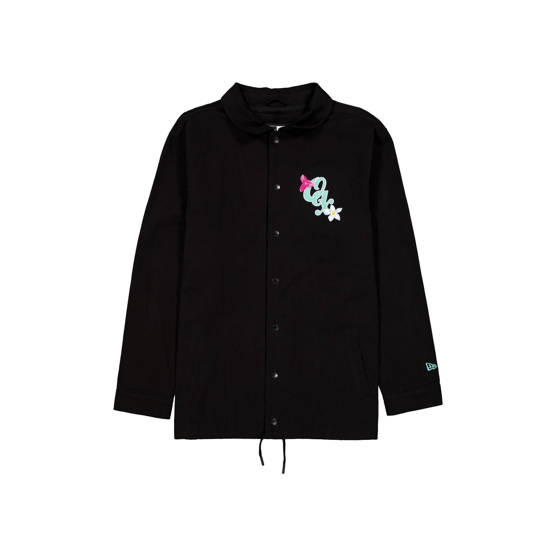 Guerreros de Oaxaca Black Floral Jacket