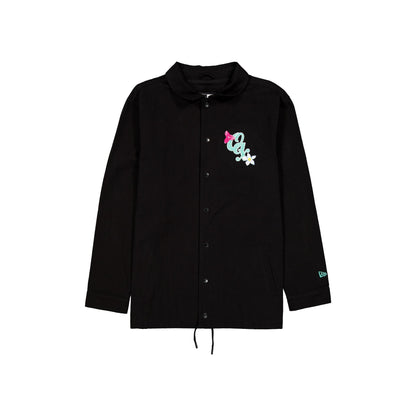 Guerreros de Oaxaca Black Floral Jacket