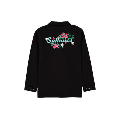 Sultanes de Monterrey Black Floral Jacket