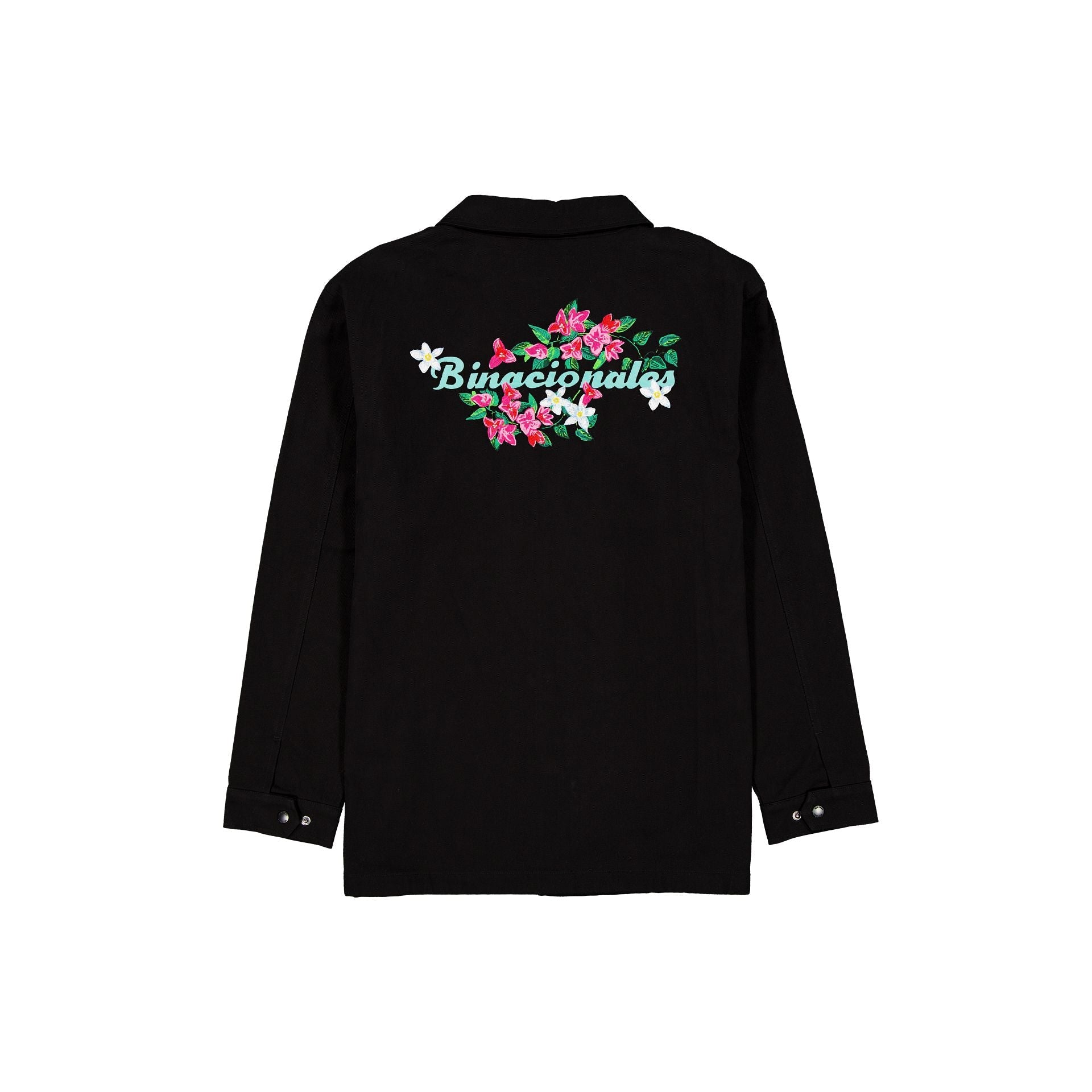 Tecolotes de los Dos Laredos Black Floral Jacket