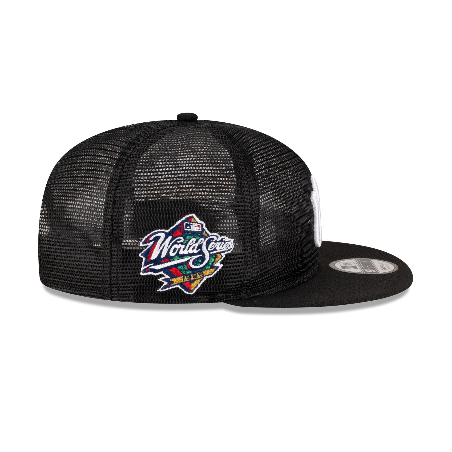 New York Yankees Black Mesh 9FIFTY Snapback Hat
