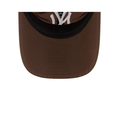 New York Yankees Chocolate Nylon 9FORTY Adjustable Hat