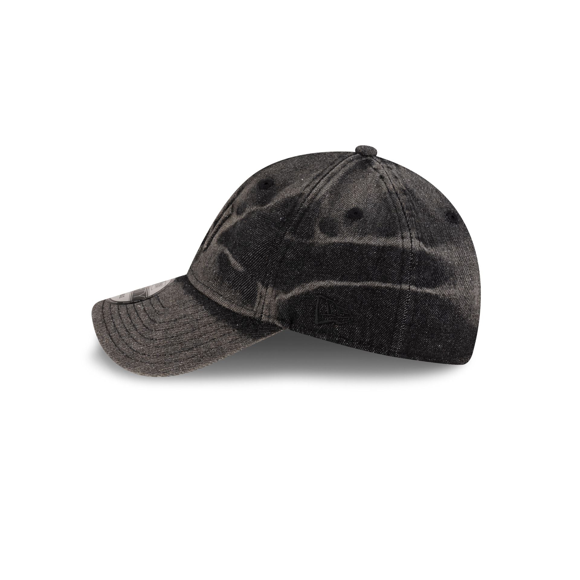 New York Yankees Embo Black Denim 9FORTY Adjustable Hat