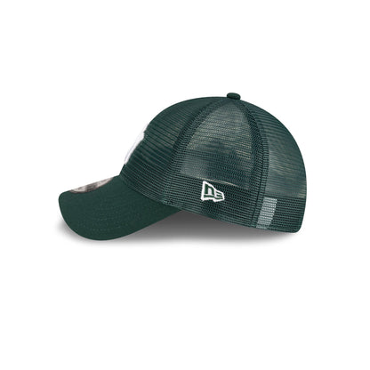 New York Yankees Dark Green Mesh 9FORTY Snapback Hat