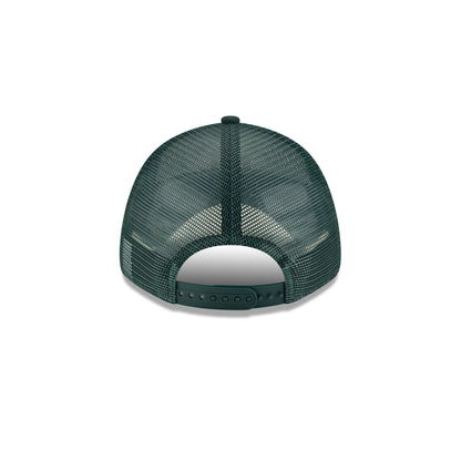 New York Yankees Dark Green Mesh 9FORTY Snapback Hat