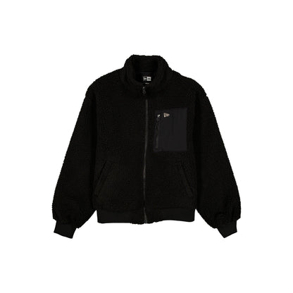 New Era Cap Black Boa Jacket