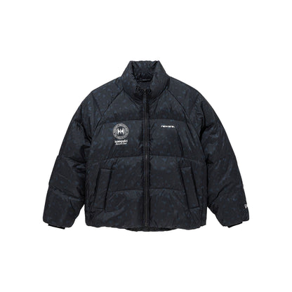 New Era Cap x Kompakt Record Bar Puffer Jacket