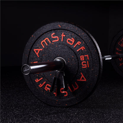 350lbs Crumb Rubber Bumper Plate Weight Set