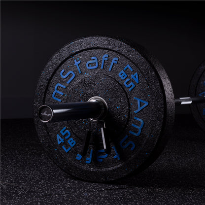 350lbs Crumb Rubber Bumper Plate Weight Set