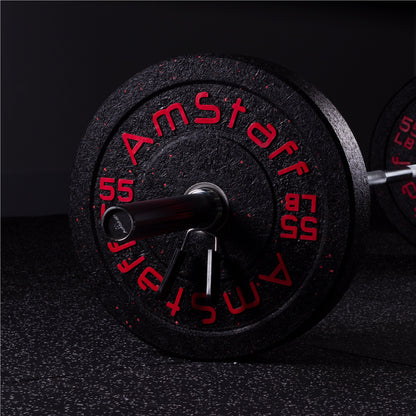 350lbs Crumb Rubber Bumper Plate Weight Set