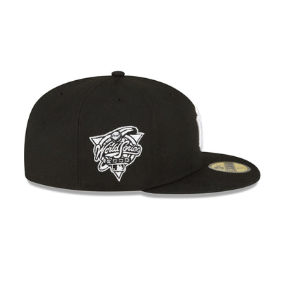 New York Yankees Sidepatch Black 59FIFTY Fitted Hat
