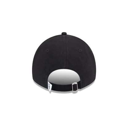 Chicago White Sox Black 9TWENTY Adjustable Hat