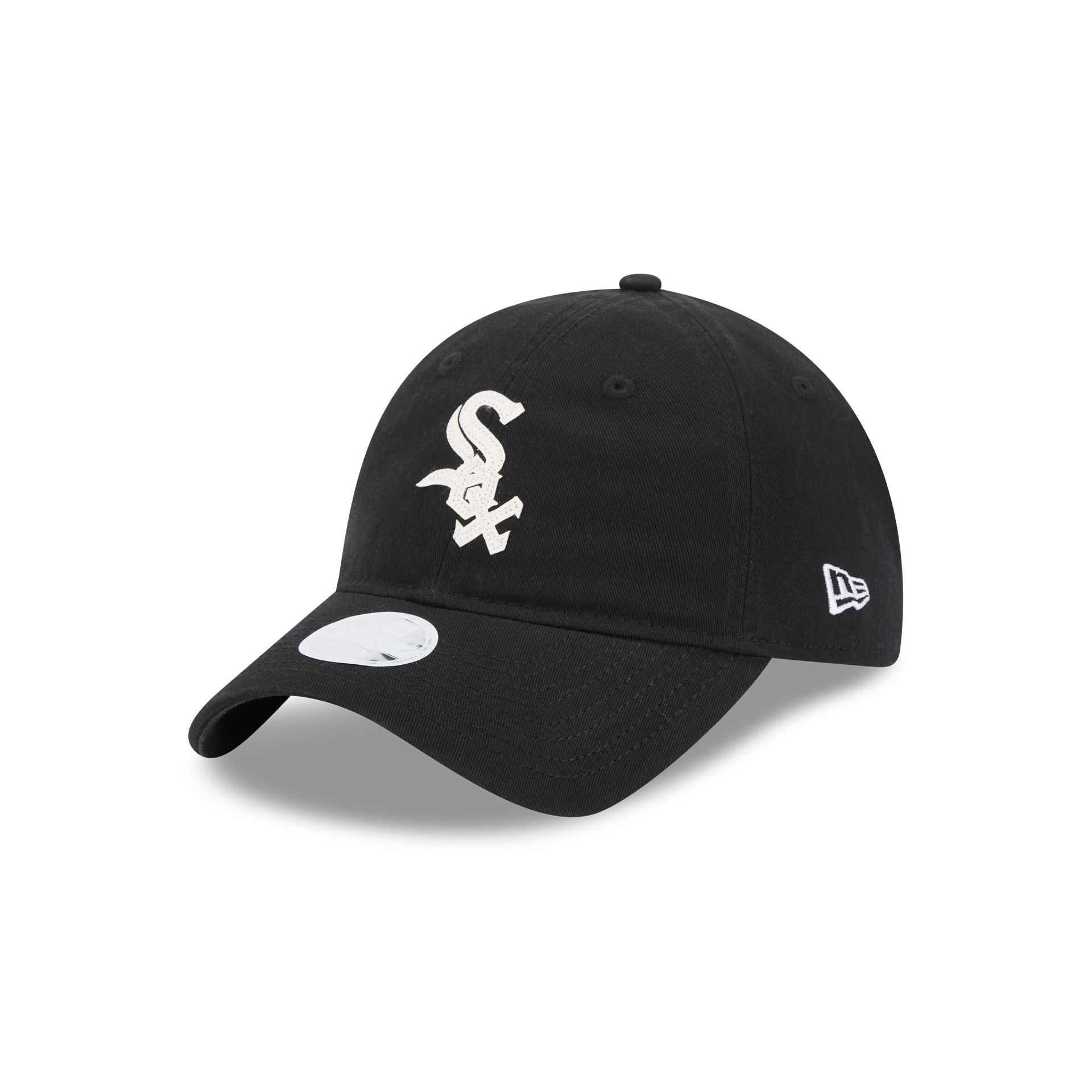Chicago White Sox Glitter Logo Women's 9TWENTY Adjustable Hat