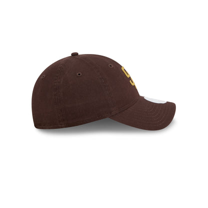 San Diego Padres Glitter Logo Women's 9TWENTY Adjustable Hat