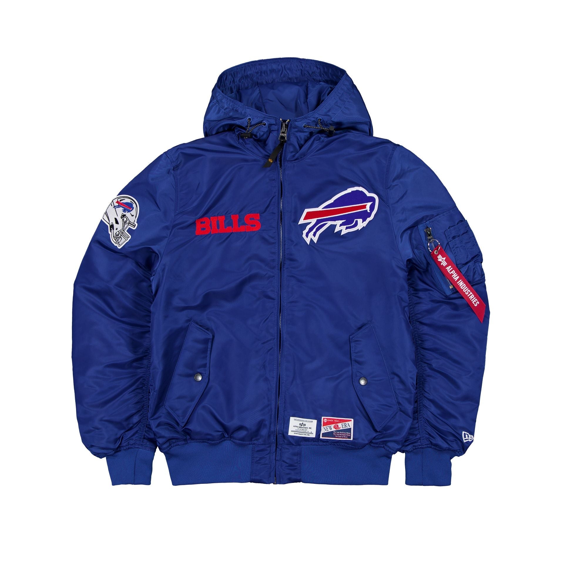 Alpha Industries x Buffalo Bills L-2B Hooded Bomber Jacket