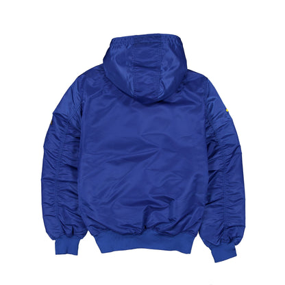 Alpha Industries x Philadelphia 76ers L-2B Hooded Bomber Jacket