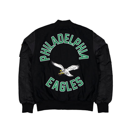 Alpha Industries x Philadelphia Eagles Historic MA-1 Wool Varsity Jacket