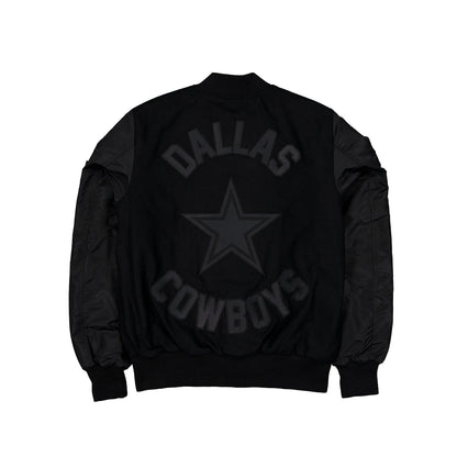 Alpha Industries x Dallas Cowboys MA-1 Wool Varsity Jacket Black