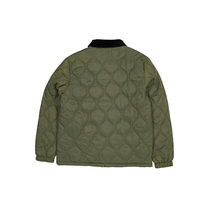 New Era Green Quilted Coach Jacket