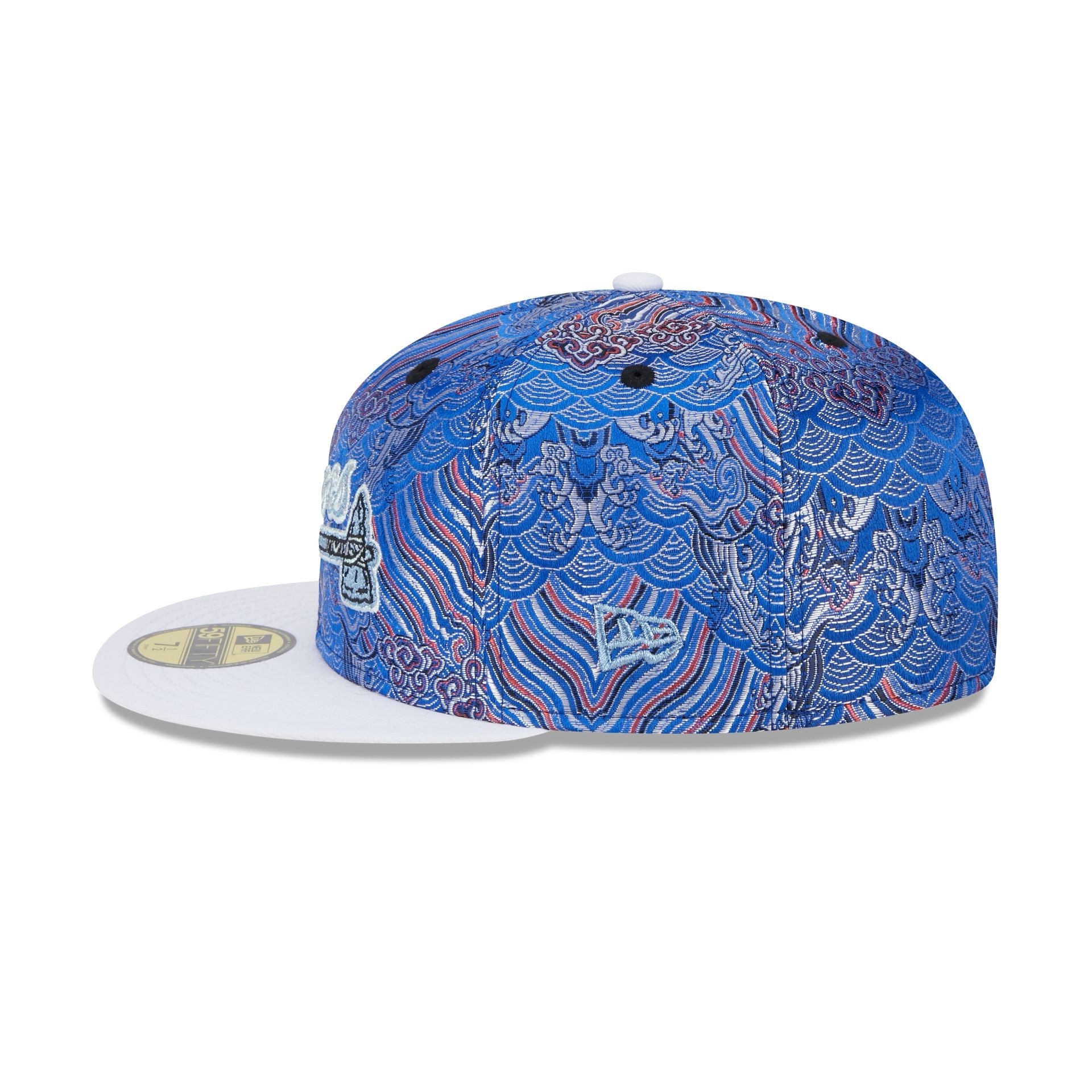 Atlanta Braves Wave Fill 59FIFTY Fitted Hat