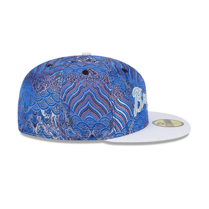 Atlanta Braves Wave Fill 59FIFTY Fitted Hat