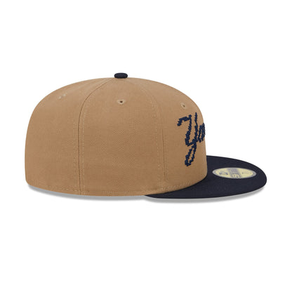 New York Yankees Classic 8-Bit Wordmark 59FIFTY Fitted Hat