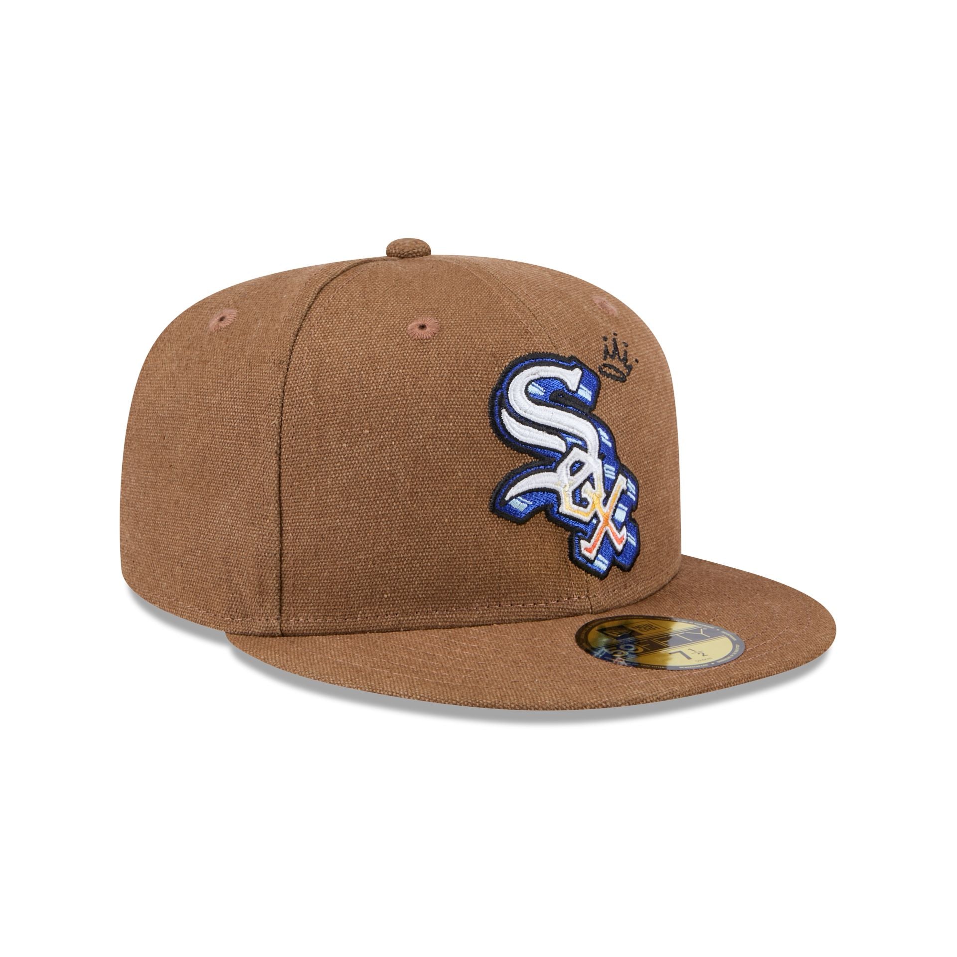 Chicago White Sox Logo Scribble 59FIFTY Fitted Hat