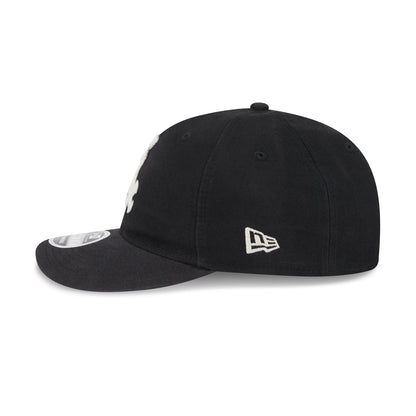 Chicago White Sox Canvas Felt Retro Crown 9FIFTY Strapback Hat