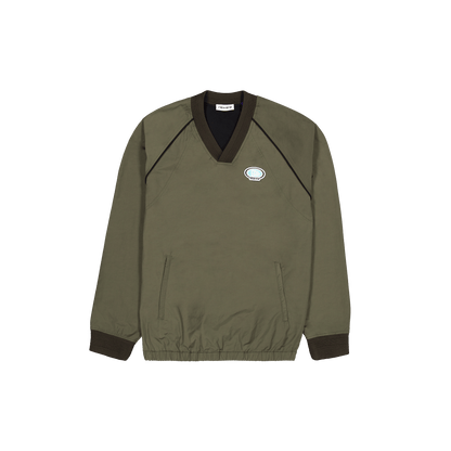 Larkin Dusty Charcoal Track Pullover Jacket