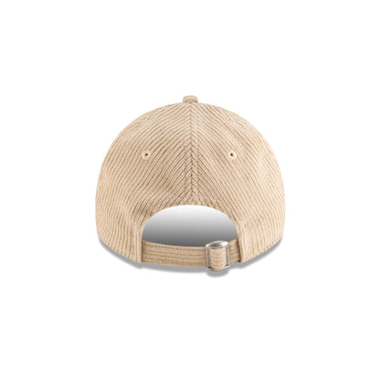 New York Yankees Women's Tan Cord 9TWENTY Adjustable Hat
