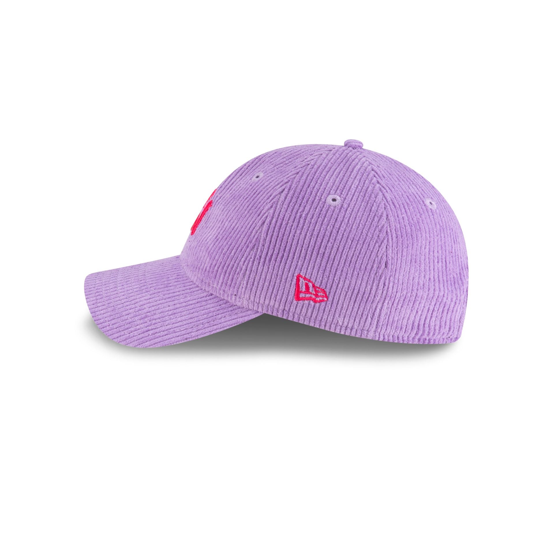 New York Yankees Women's Lavender Cord 9TWENTY Adjustable Hat
