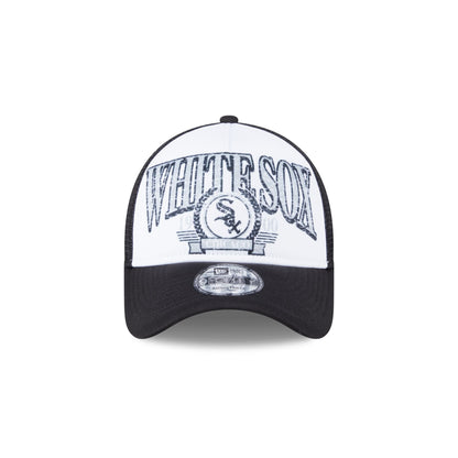 Chicago White Sox Distressed 9FORTY A-Frame Trucker Hat
