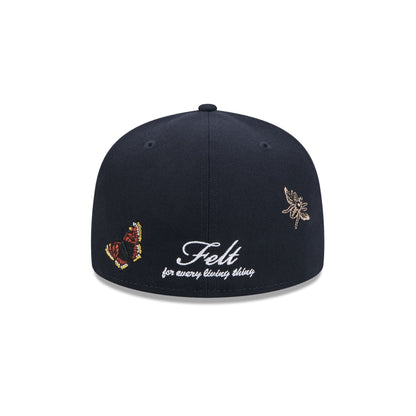 FELT x New York Yankees Navy 59FIFTY Fitted Hat