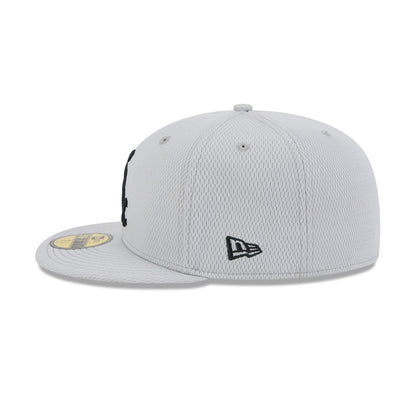 Chicago White Sox 2025 Clubhouse Gray 59FIFTY Fitted Hat