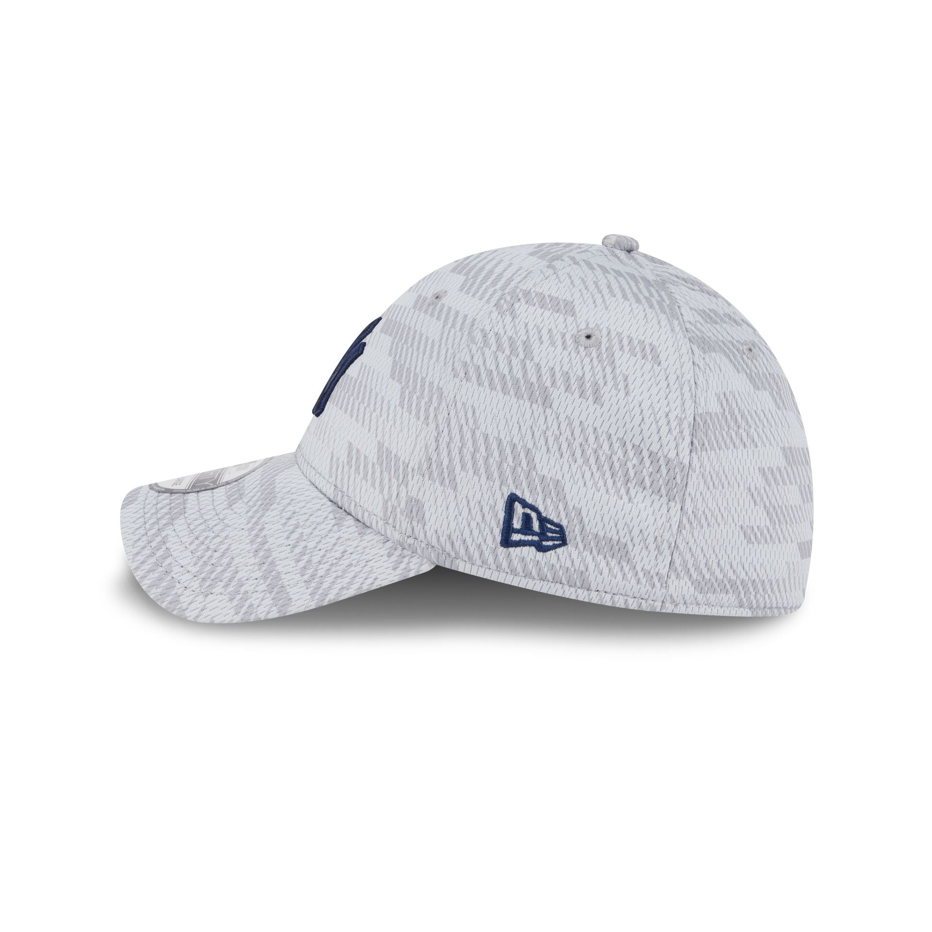 New York Yankees 2025 Clubhouse Gray 39THIRTY Stretch Fit