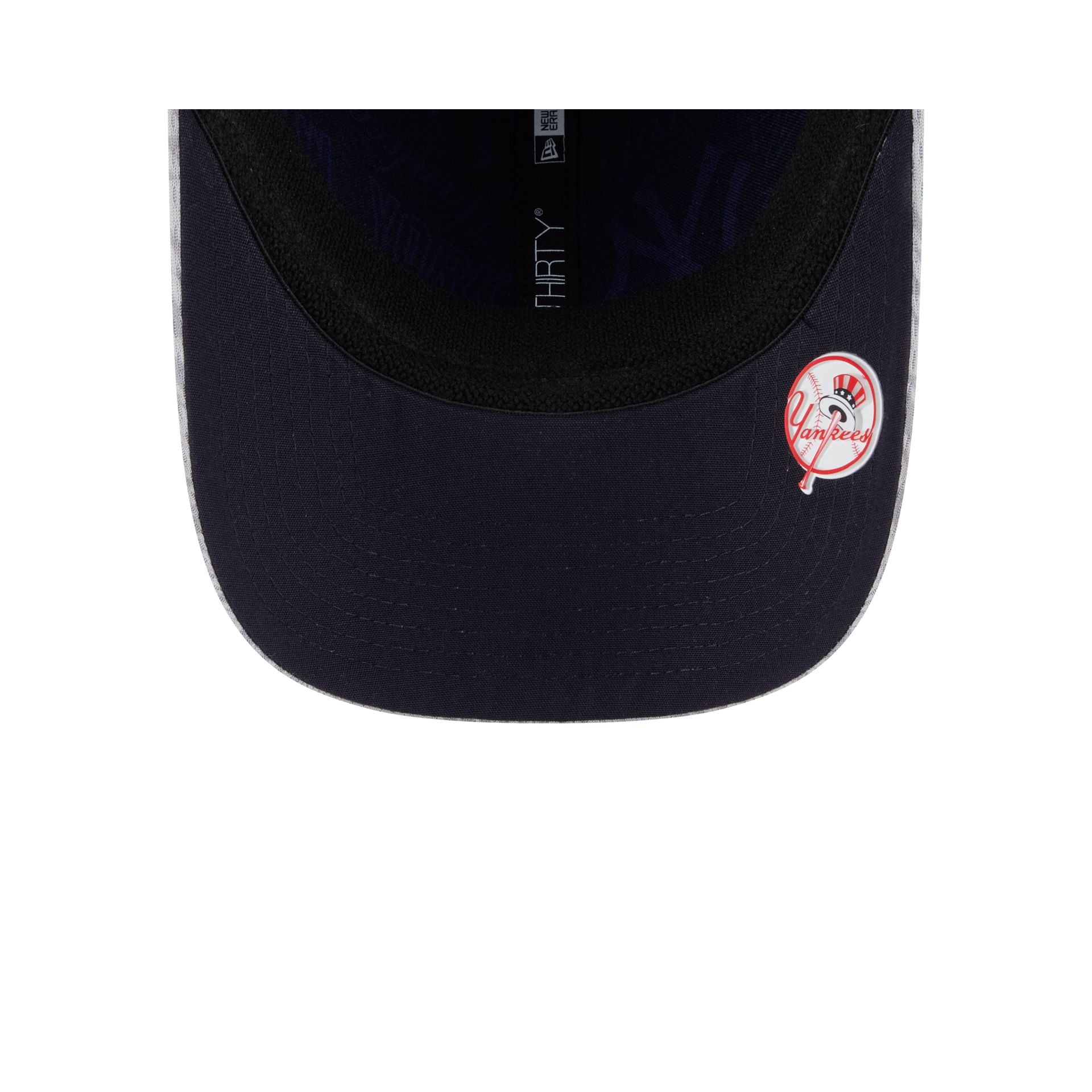New York Yankees 2025 Clubhouse Gray 39THIRTY Stretch Fit