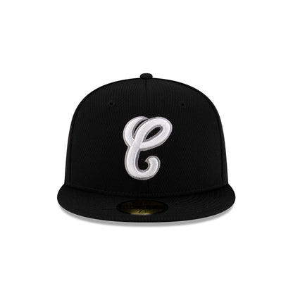 Chicago White Sox 2025 Clubhouse Alt Black 59FIFTY Fitted Hat