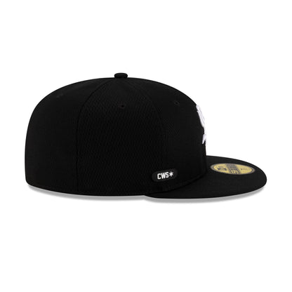Chicago White Sox 2025 Clubhouse Black 59FIFTY Fitted Hat