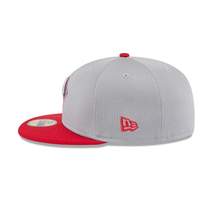 Chicago White Sox 2025 Batting Practice Gray 59FIFTY Fitted Hat