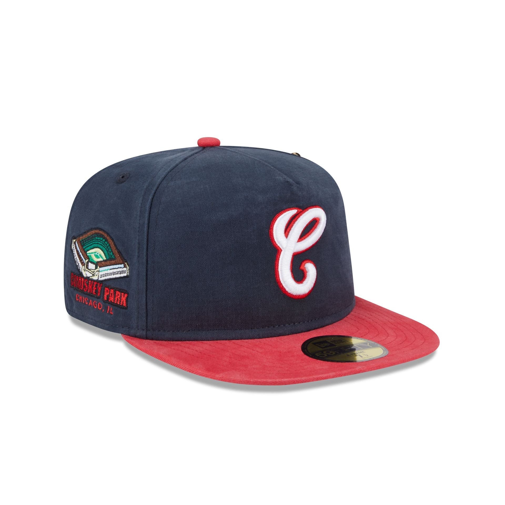 Chicago White Sox Championship Side Flag 59FIFTY A-Frame Fitted Hat