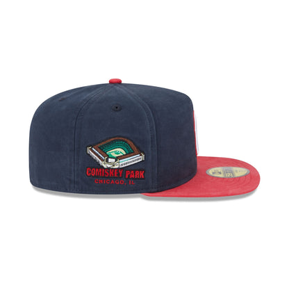 Chicago White Sox Championship Side Flag 59FIFTY A-Frame Fitted Hat