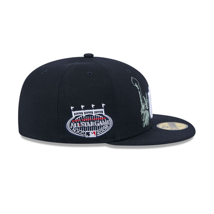 New York Yankees State Stitch 59FIFTY Fitted Hat