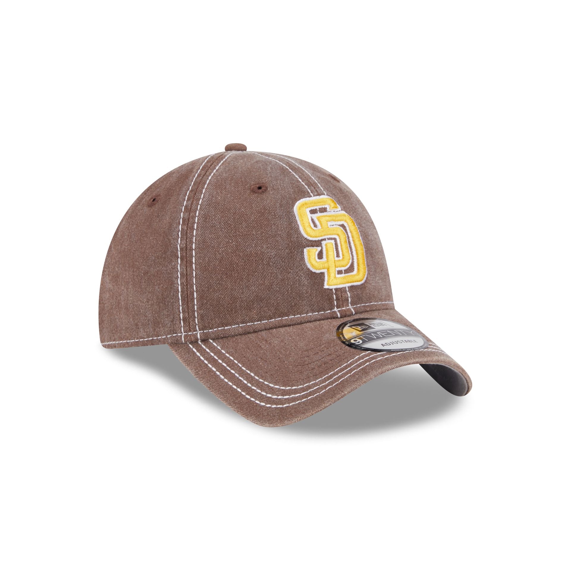 San Diego Padres Washed Contrast 9TWENTY Adjustable Hat