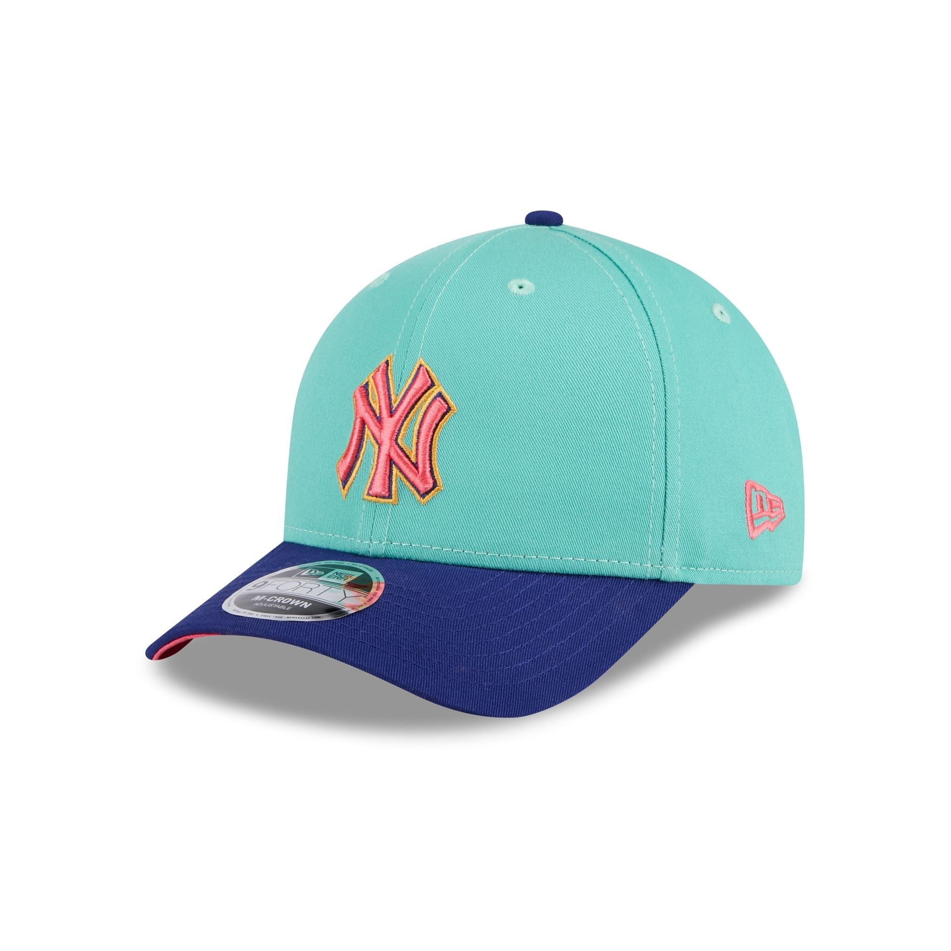 New York Yankees Clear Mint 9FORTY M-Crown Adjustable Hat