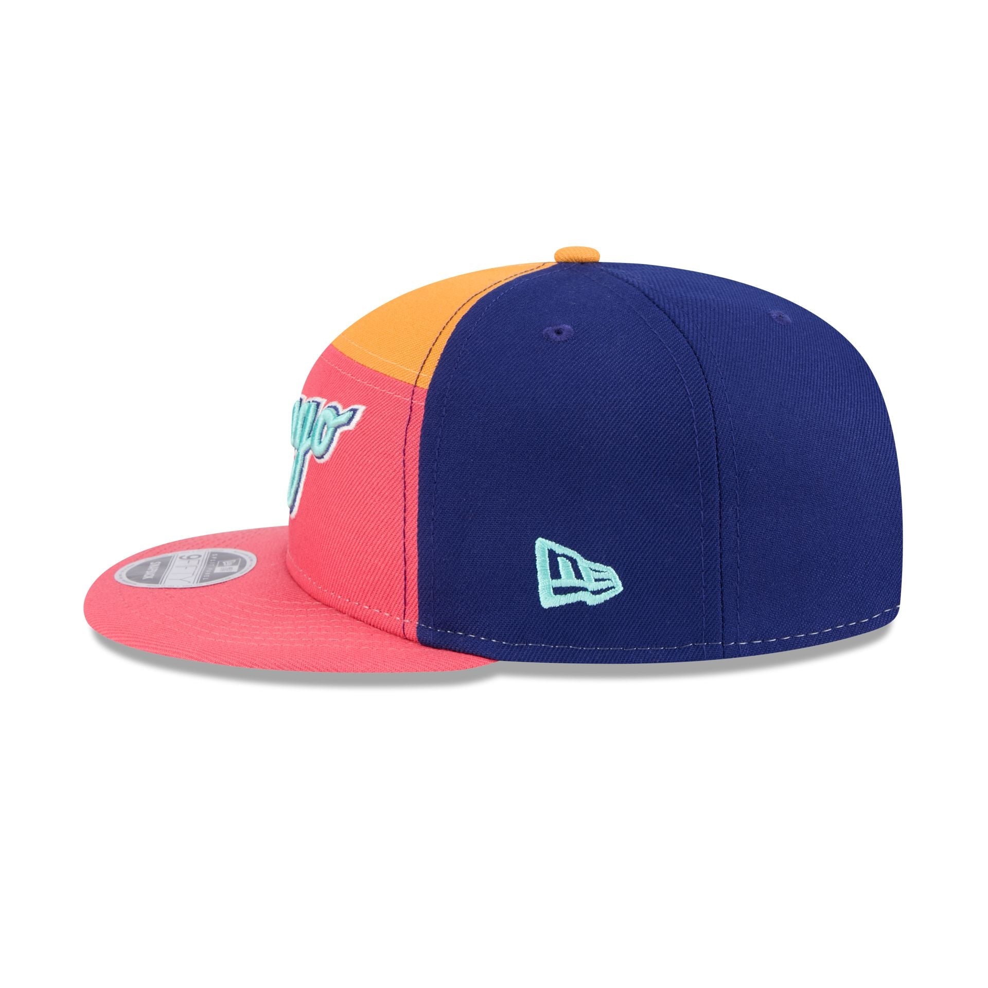 Chicago White Sox Coral Split Panel 9FIFTY Snapback Hat