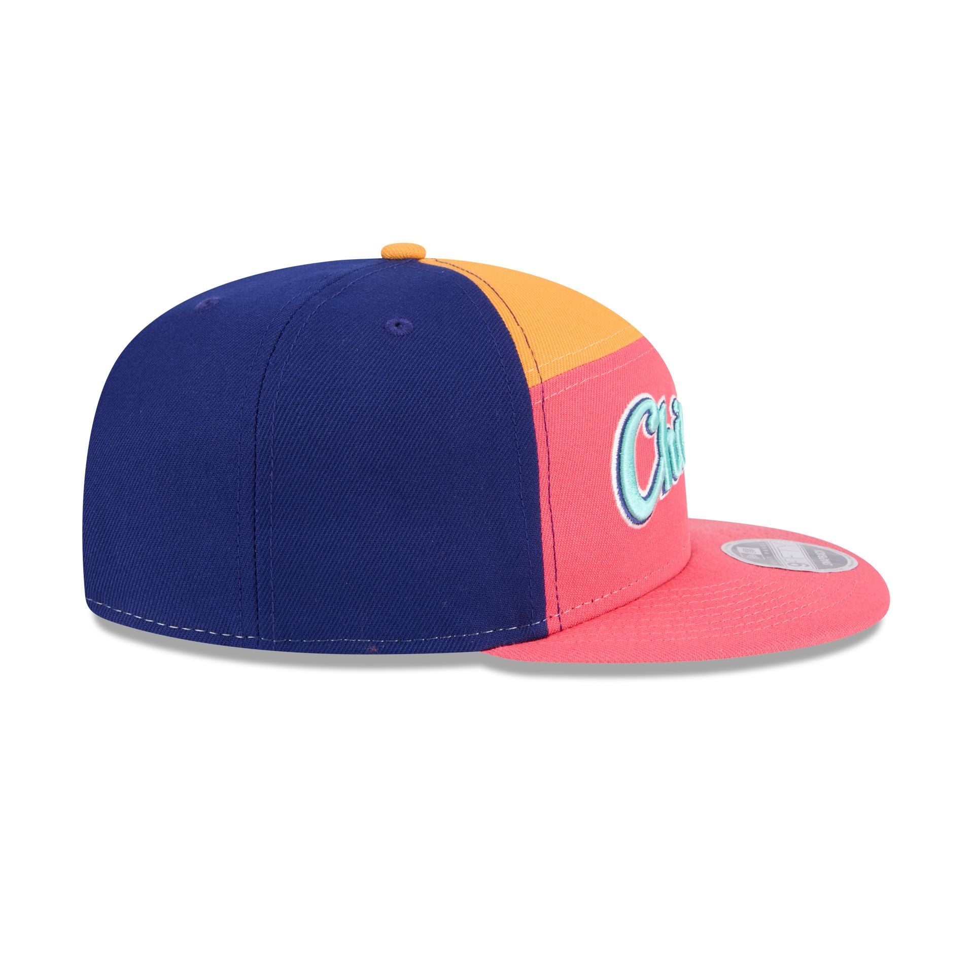Chicago White Sox Coral Split Panel 9FIFTY Snapback Hat