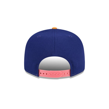 New York Yankees Coral Split Panel 9FIFTY Snapback Hat