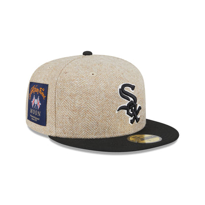 Chicago White Sox Herringbone Moon 59FIFTY Fitted Hat