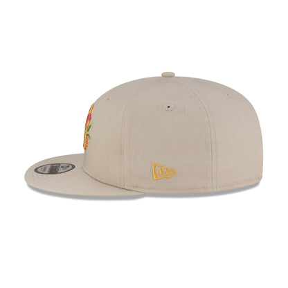 New York Yankees Floral Ivory 9FIFTY Snapback Hat