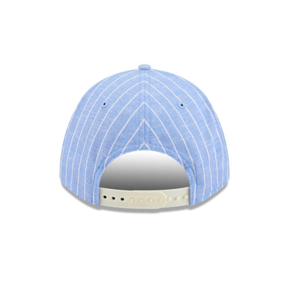 New York Yankees Pinstripe Linen 9FORTY M-Crown A-Frame Snapback Hat